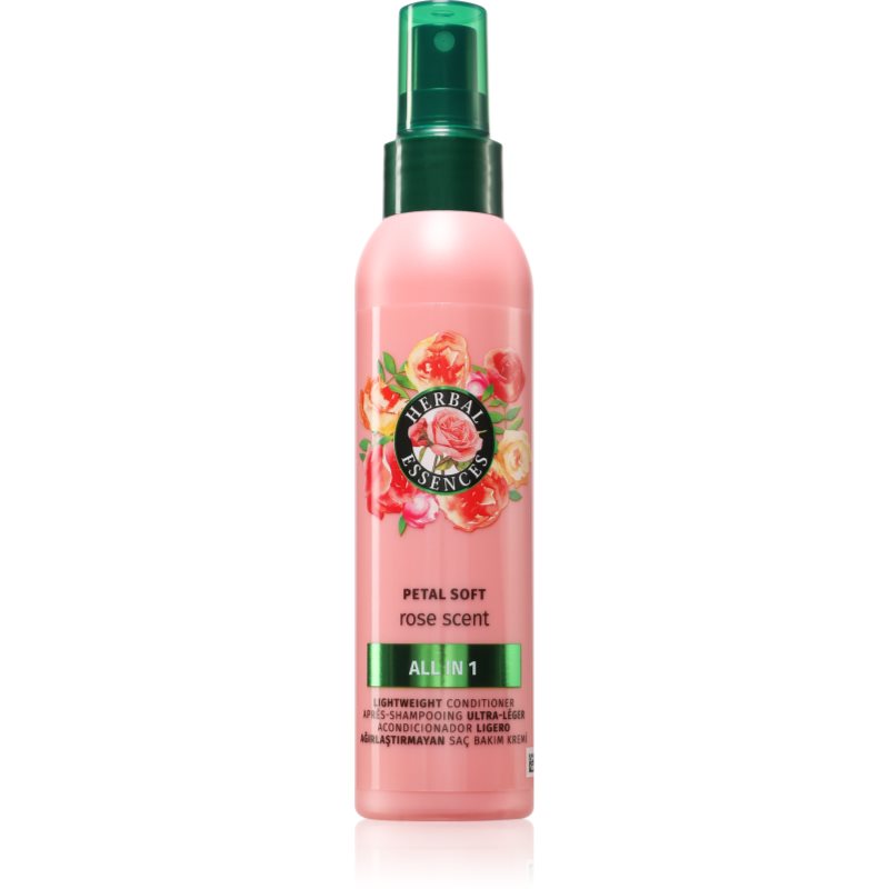 Herbal Essences Rose Scent Petal Soft Balsam pentru păr uscat și deteriorat. 145 ml