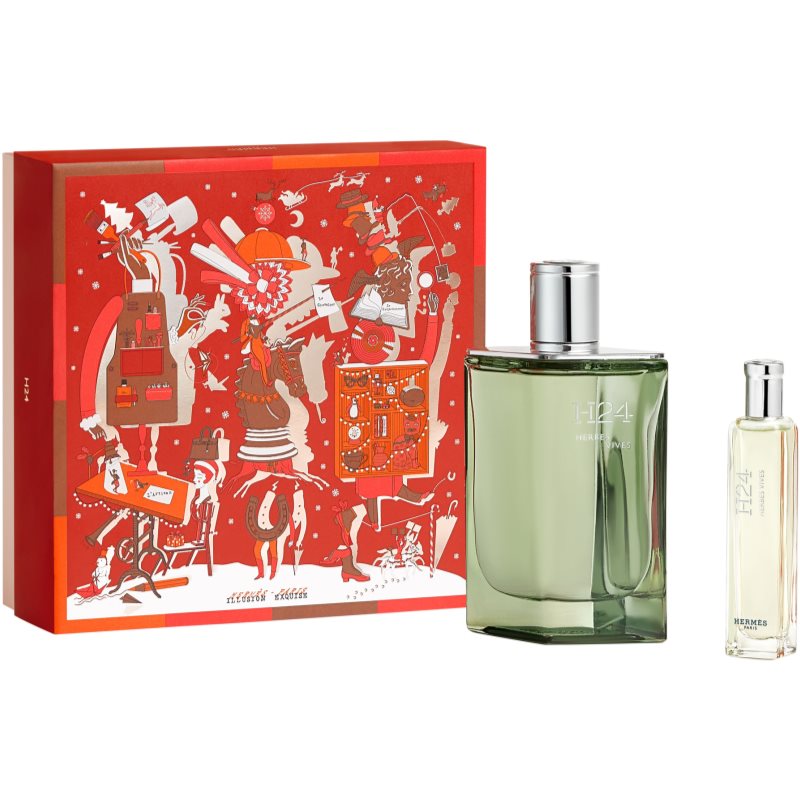 HERMÈS H24 Herbes Vives Eau de Parfum Set set cadou pentru bărbați