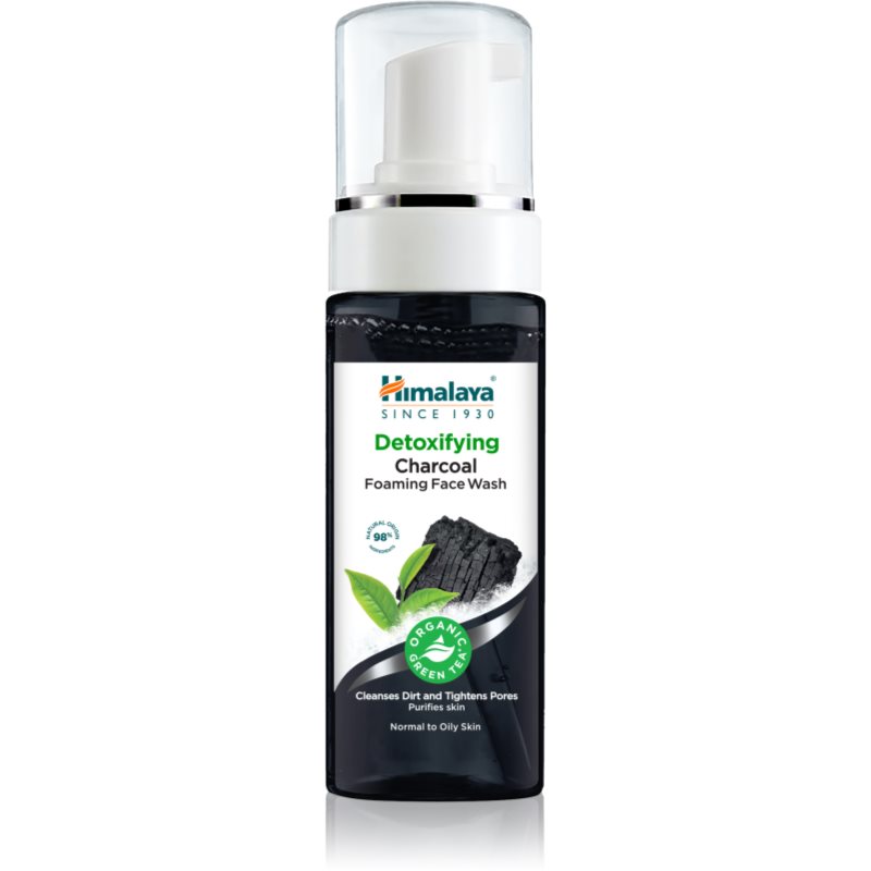 Himalaya Herbals Detoxifying Charcoal spuma de curatat faciale s černým uhlím 150 ml