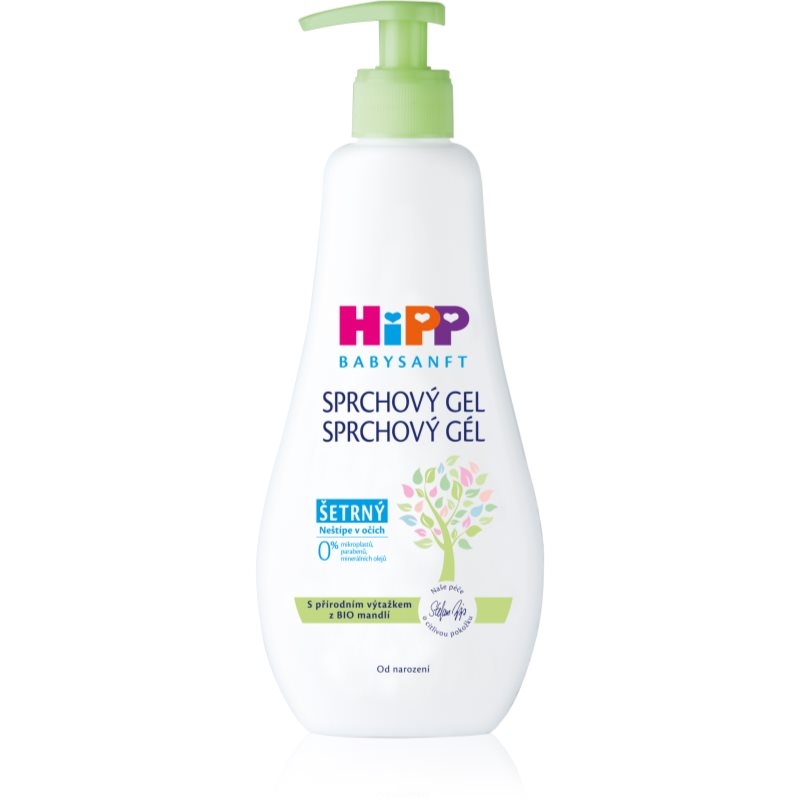 Hipp Babysanft Sensitive gel de duș pentru nou-nascuti si copii 400 ml