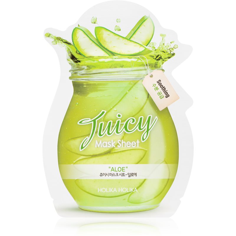 Holika Holika Juicy Mask Sheet Aloe mască textilă calmantă 20 ml