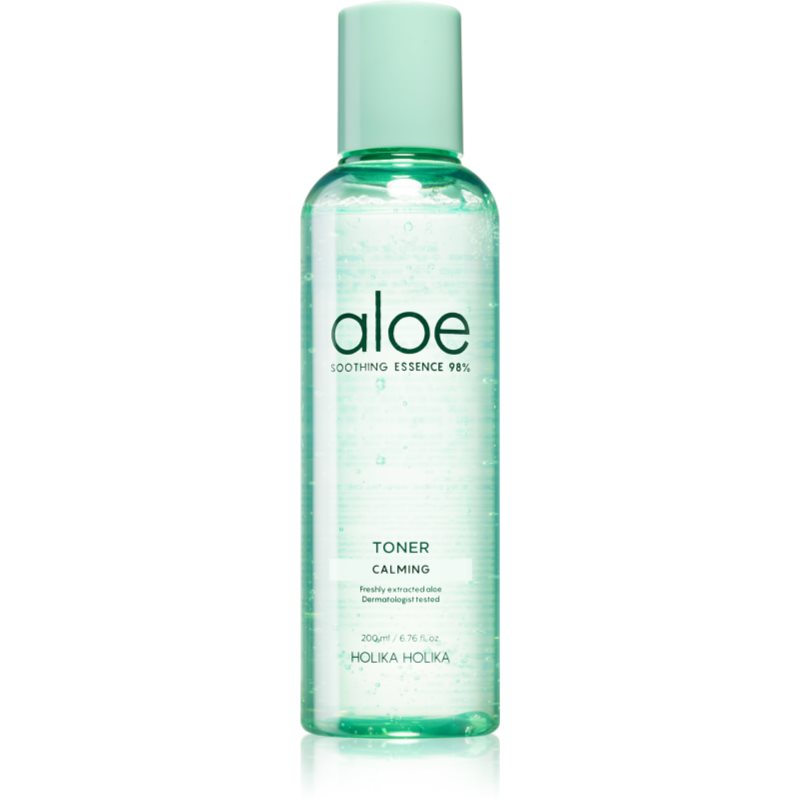 Holika Holika Aloe Soothing Essence Toner cu hidratare si hranire cu efect racoritor 200 ml