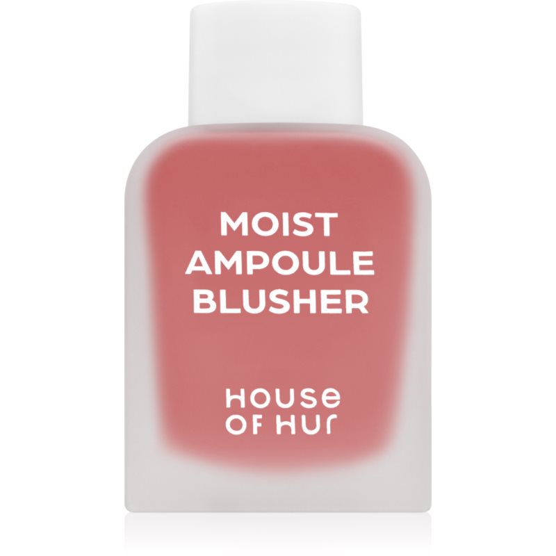 House of Hur Moist Ampoule Blusher fard de obraz lichid mini culoare 03 Rose Brown 10 ml