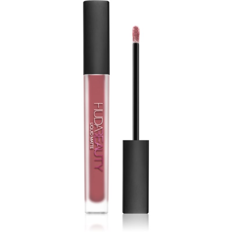 Huda Beauty Liquid Matte Lipstick Ultra-Comfort ruj cu persistenta indelungata cu efect matifiant culoare 4.2 ml