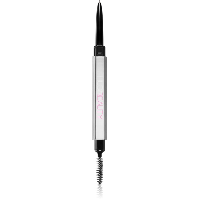 Huda Beauty Bombrows Microshade Brow Pencil creion pentru sprancene pentru sprâncene culoare Medium Brown 0,02 g