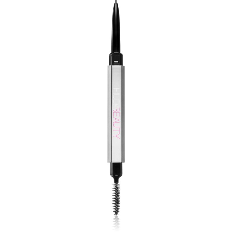 Huda Beauty Bombrows Microshade Brow Pencil creion pentru sprancene pentru sprâncene culoare Soft Black 0,02 g
