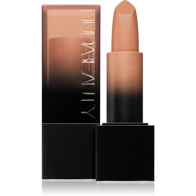 Huda Beauty Power Bullet Cream Glow ruj hidratant culoare Bossy Brown Empress 3 g