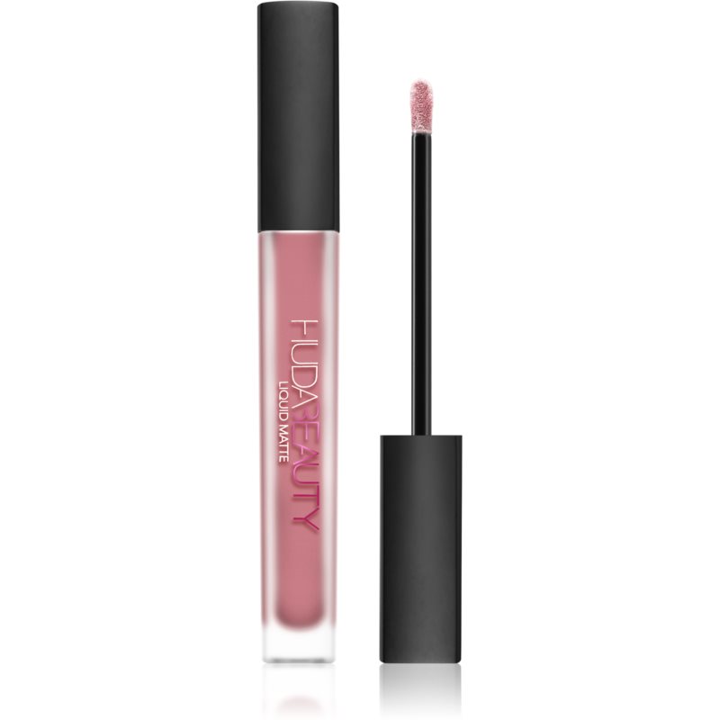 Huda Beauty Liquid Matte Lipstick Ultra-Comfort ruj cu persistenta indelungata cu efect matifiant culoare Perfectionist 4,2 ml