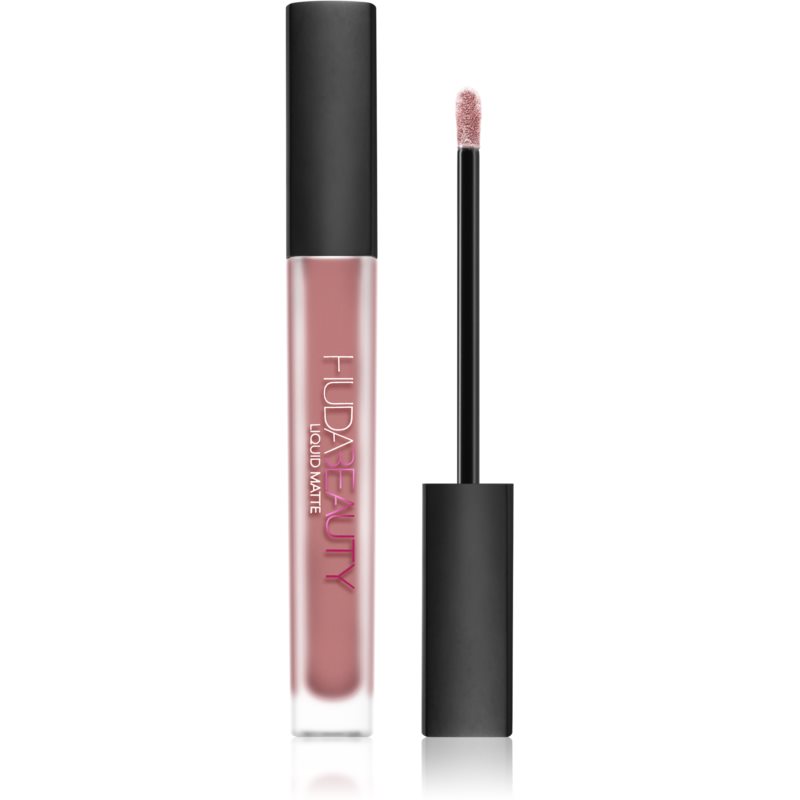 Huda Beauty Liquid Matte Lipstick Ultra-Comfort ruj cu persistenta indelungata cu efect matifiant culoare Sweet Talker 4,2 ml