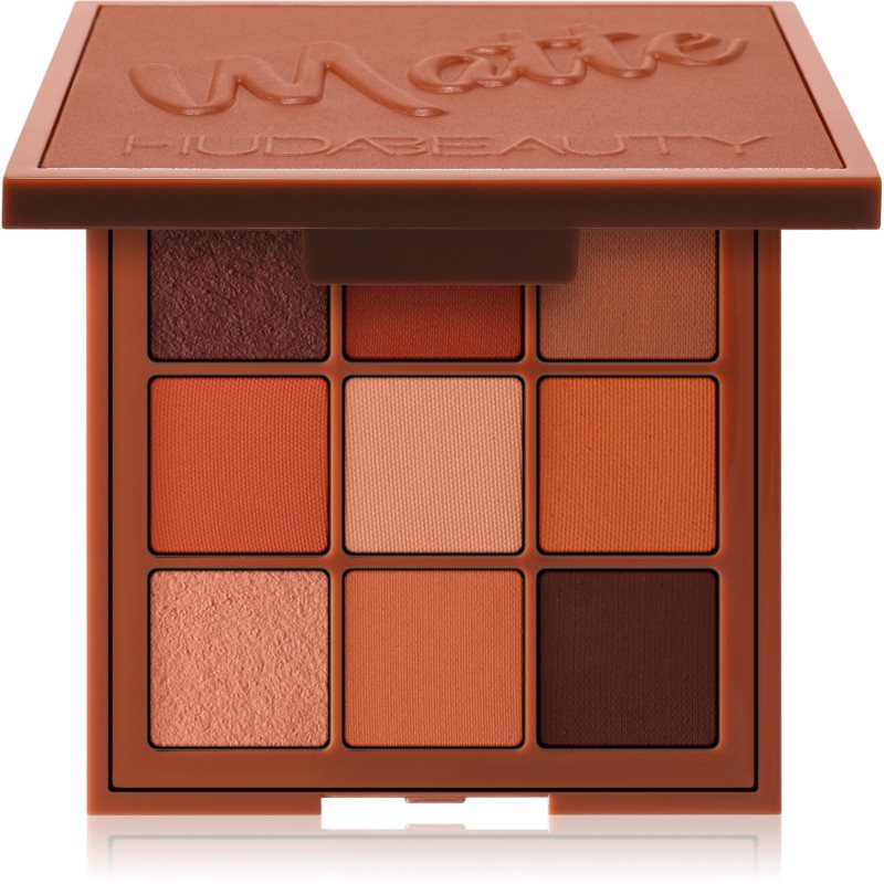 Huda Beauty Matte Obsession Eyeshadow Palette paletă cu farduri de ochi culoare Warm 7.03 g