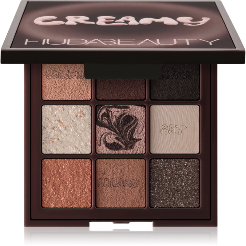 Huda Beauty Creamy Obsessions Eyeshadow Palette paletă cu farduri de ochi culoare 8.22 g