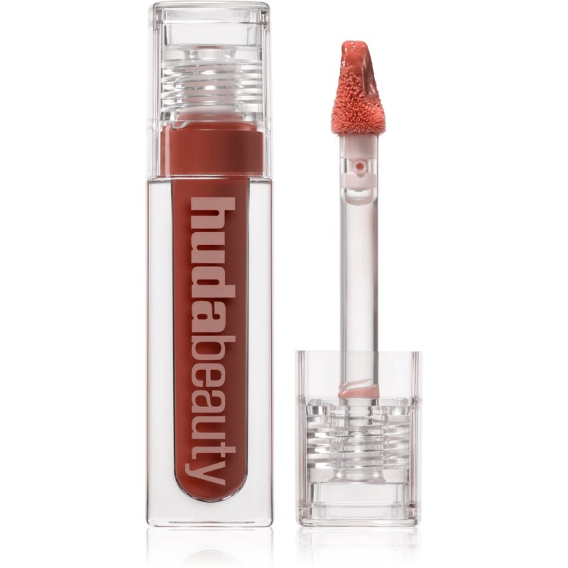 Huda Beauty Faux Filler Shiny Non-Sticky Lip Gloss luciu de buze stralucitor culoare Foxy 3.9 ml