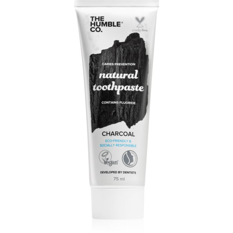 The Humble Co. Natural Toothpaste Charcoal pastă de dinți naturală Charcoal 75 ml
