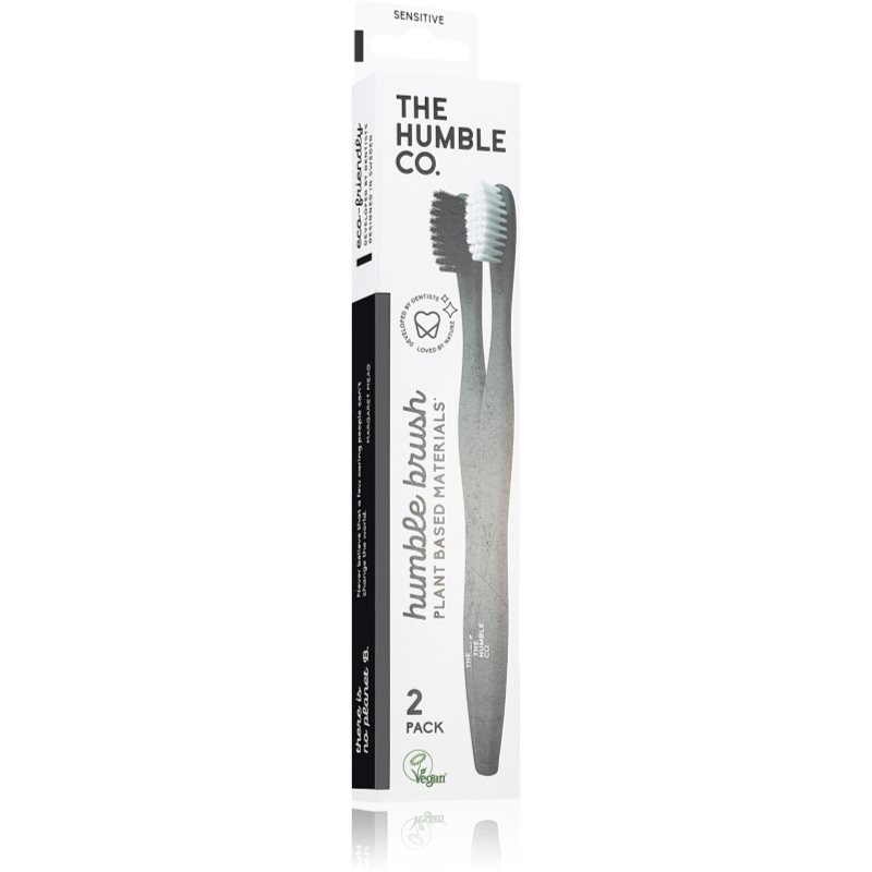 The Humble Co. Brush Plant Sensitive periuță de dinți naturală ultra moale