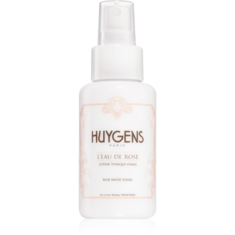 Huygens Rose Water Toner Lotiune tonica sub forma de spray pentru fata cu apă de trandafiri
