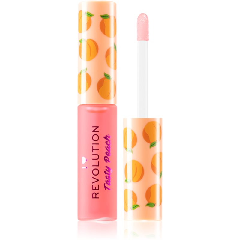 I Heart Revolution Tasty Peach ulei nuanțator pentru buze culoare Peachy Keen 6 ml