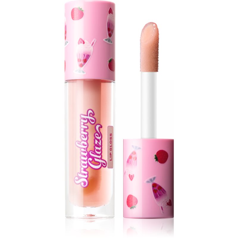 I Heart Revolution Milkshake Strawberry Glaze lip gloss culoare Udderly Obsessed 10 ml