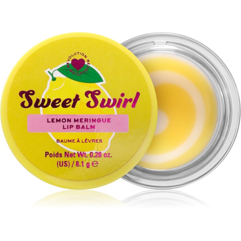 I Heart Revolution Sweet Swirl Lip Mask mască hidratantă pentru buze culoare Lemon Meringue 8.1 g