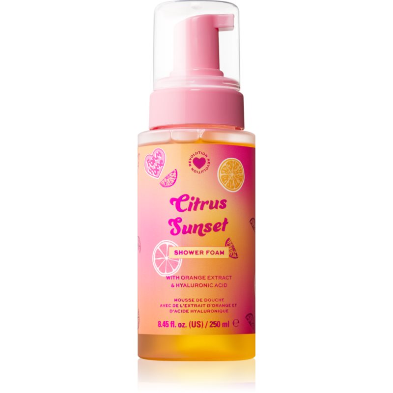 I Heart Revolution Citrus Sunset Shower Foam spumă pentru duș 250 ml