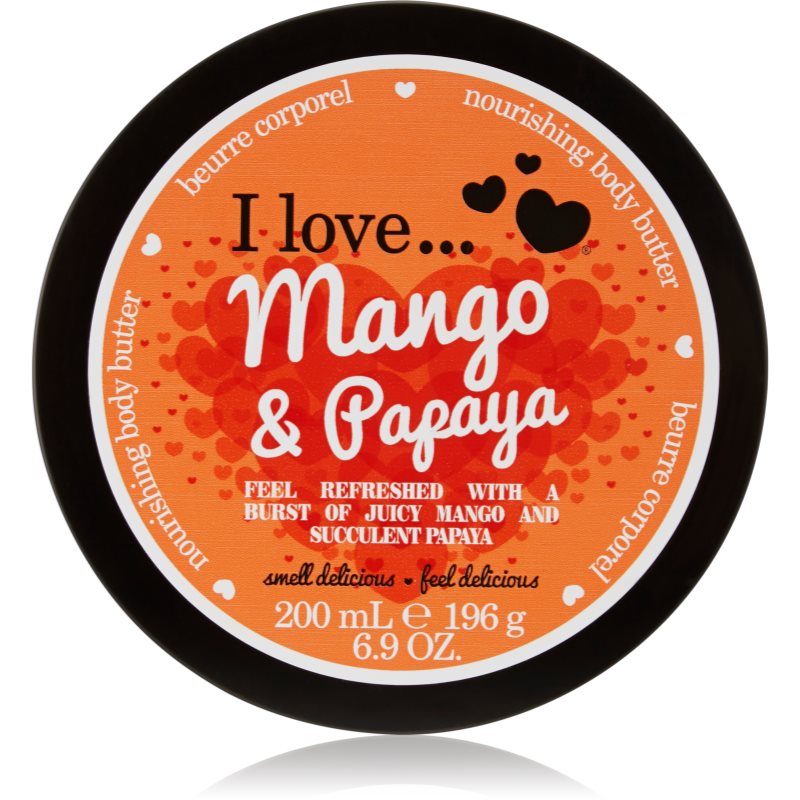 I Love Mango & Papaya unt pentru corp 200 ml
