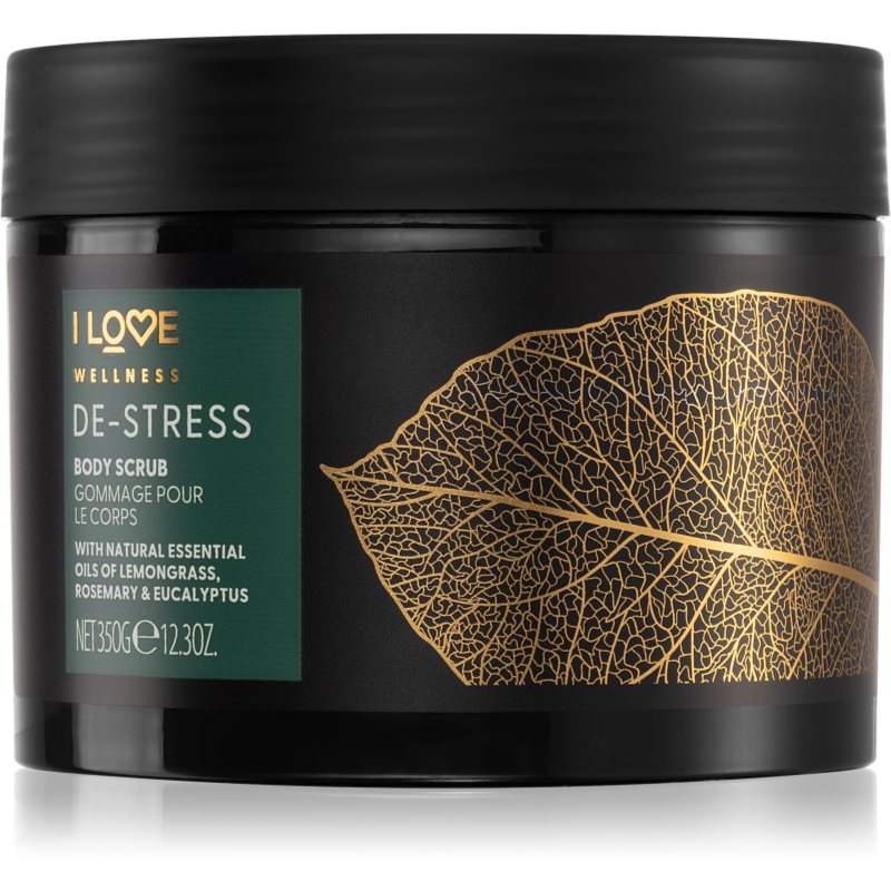 I love... Wellness De-Stress peeling corporal cu saruri 350 g