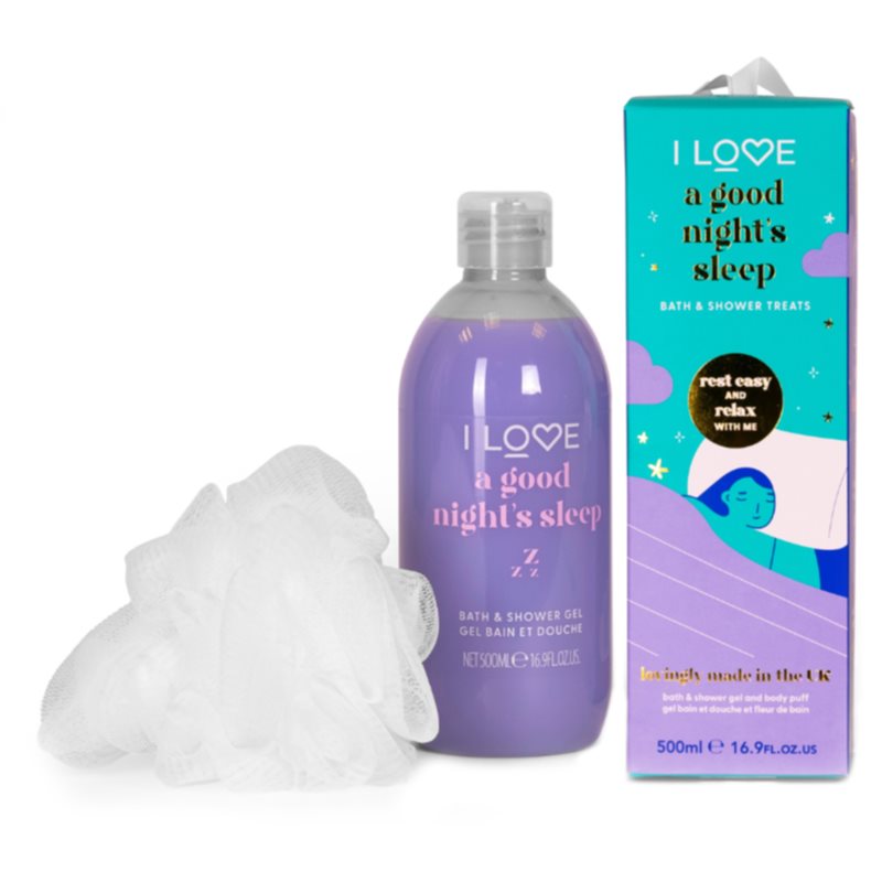 I love... Bathtime Treats A Good Night's Sleep set cadou in dus