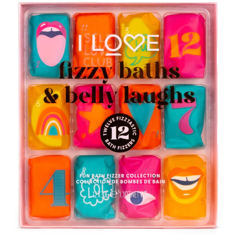 I love... Fizzy Baths & Belly Laughs set cadou (pentru baie)