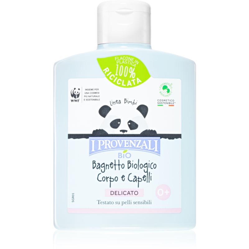 I Provenzali BIO Baby Bath Foam Gel de dus si sampon pentru copii 250 ml