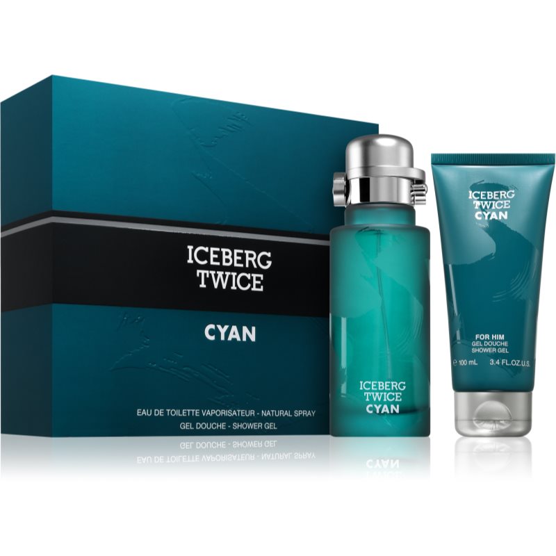 Iceberg Twice Cyan set cadou pentru bărbați