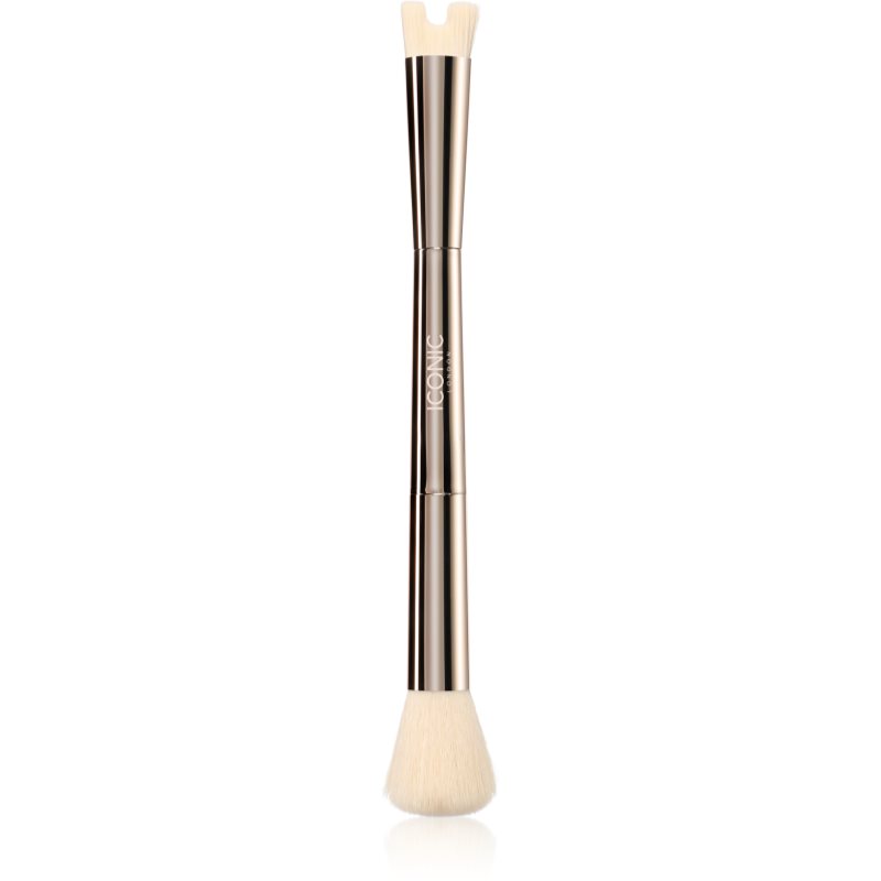 ICONIC London Precision Duo Contour Brush perie de contur fata-verso 1 buc