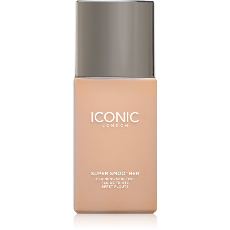 ICONIC London Super Smoother machiaj matifiant de lungă durată culoare Warm Medium 30 ml