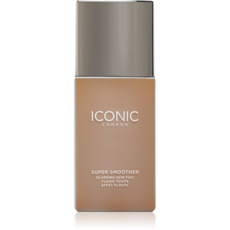 ICONIC London Super Smoother Blurring Skin Tint machiaj ușor de hidratare culoare Warm Tan 30 ml