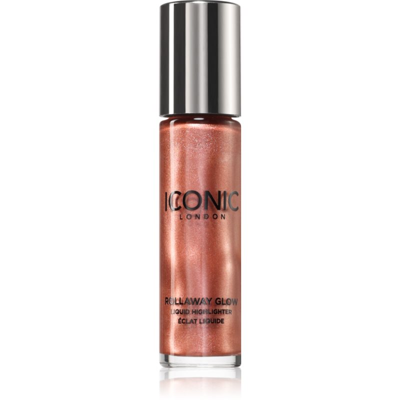 ICONIC London Rollaway Glow iluminator lichid culoare Rose Potion 8 ml