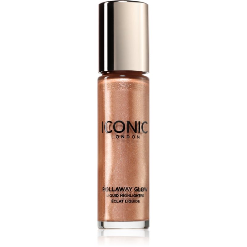 ICONIC London Rollaway Glow iluminator lichid culoare Peach Paradise 8 ml