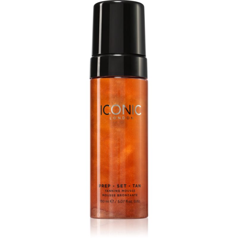 ICONIC London Prep Set Tan Mousse spuma autobronzanta culoare Glow 150 ml