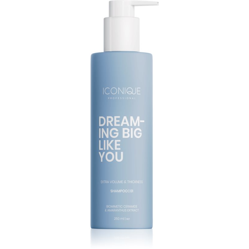 ICONIQUE Professional DREAMING BIG LIKE YOU Volume & Thickness șampon pentru volum maxim pentru păr fin 250 ml