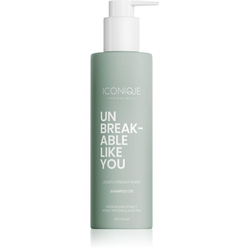 ICONIQUE Professional UNBREAKABLE LIKE YOU Length Strengthening șampon pentru întărirea lungimilor de păr 250 ml