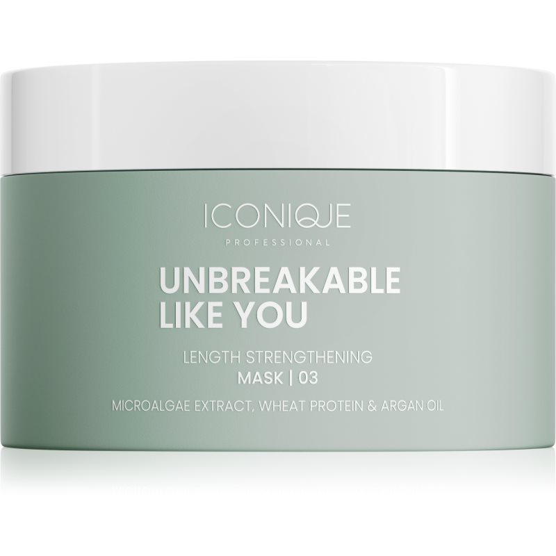 ICONIQUE Professional UNBREAKABLE LIKE YOU Length Strengthening masca pentru întărirea lungimilor de păr 200 ml