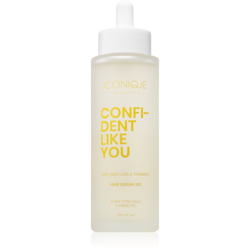 ICONIQUE Professional CONFIDENT LIKE YOU Anti-Hair Loss & Thinning ser impotriva caderii parului 100 ml