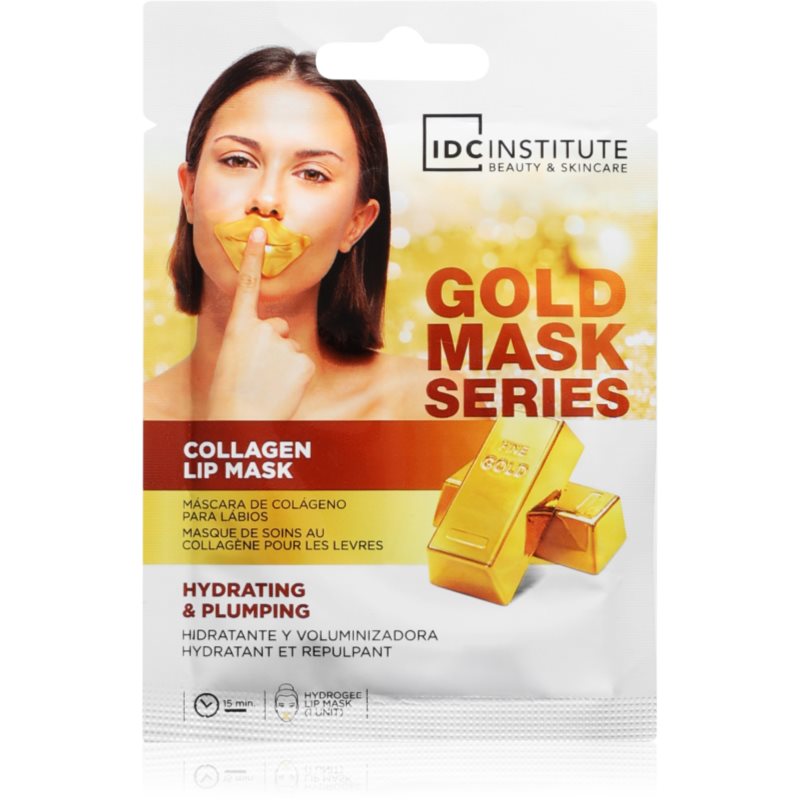 IDC Institute Gold Mask Series mască hidratantă pentru buze 8 g