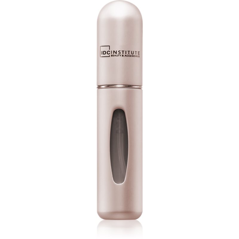 IDC Institute Metallic Pink sticluță reîncărcabilă cu atomizor 5 ml