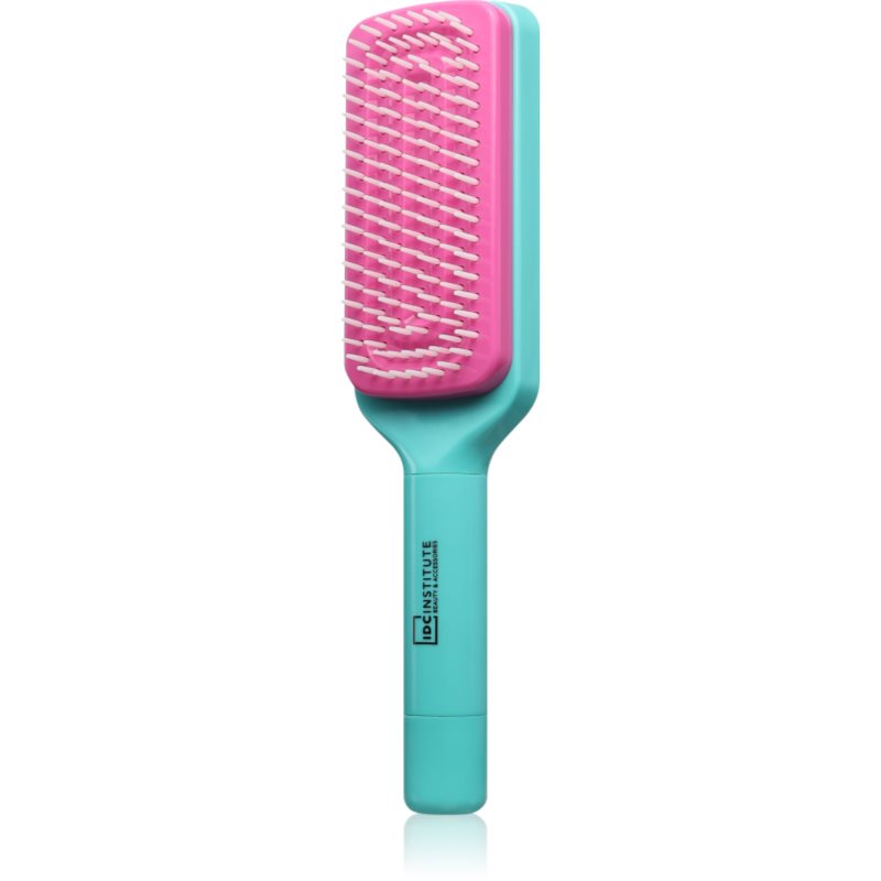 IDC Institute Cleansing Hair Brush pieptene de păr culoare Green 1 buc