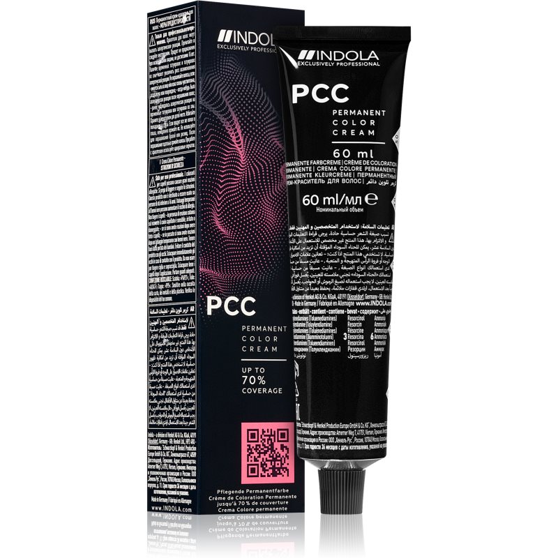 Indola PCC Culoare permanenta pentru par culoare Cool & Neutral 8.1 60 ml