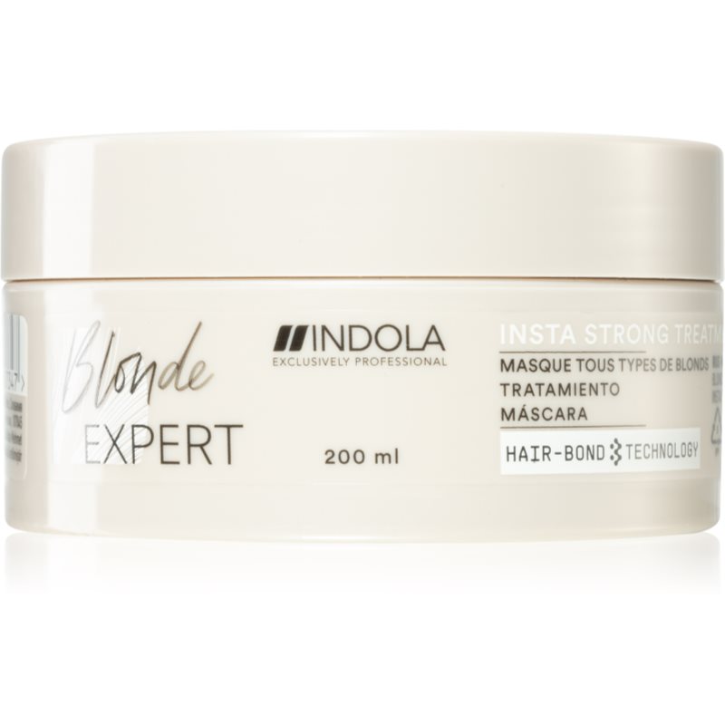 Indola Blond Expert Insta Strong masca de par hranitoare pentru par blond 200 ml