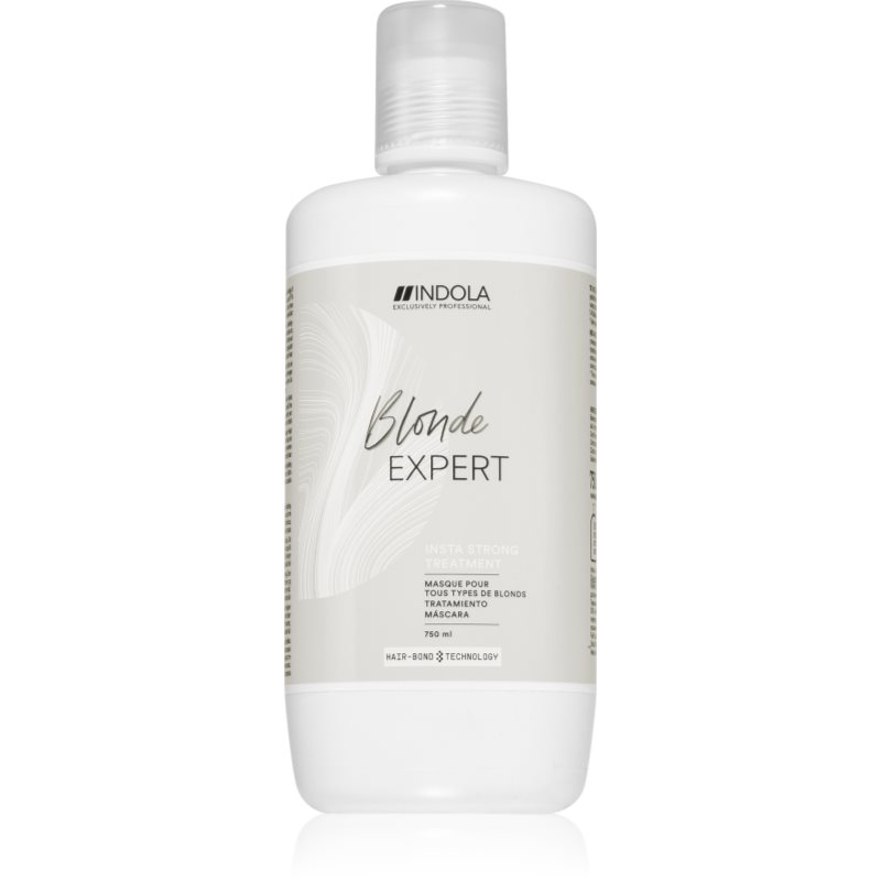 Indola Blond Expert Insta Strong masca de par hranitoare pentru par blond 750 ml