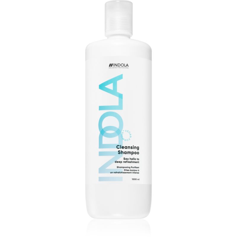 Indola Cleansing Shampoo curatarea profunda a scalpului 1000 ml