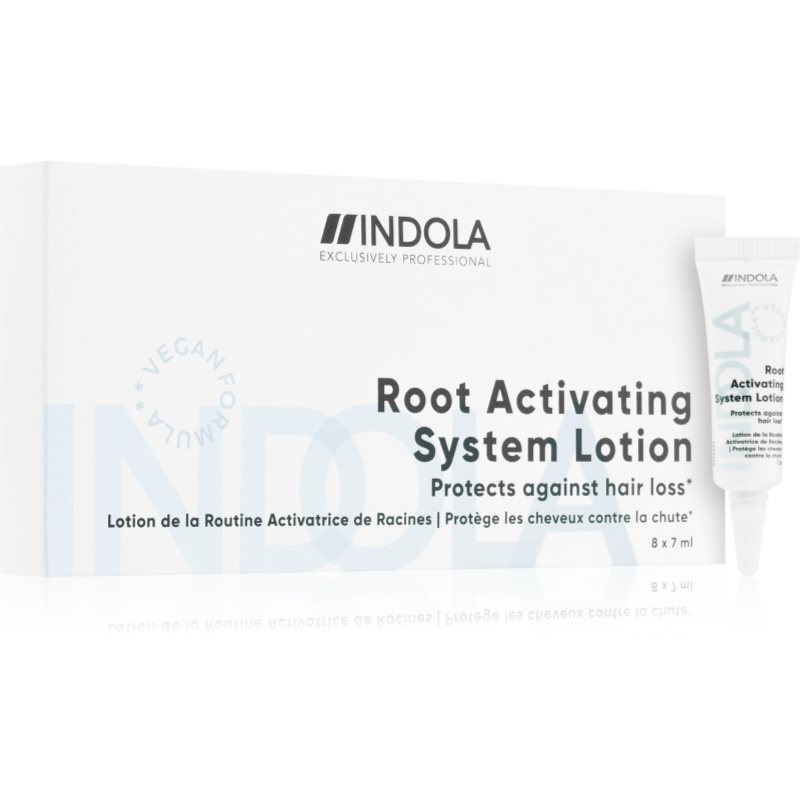 Indola Root Activating System Lotion ser pentru par impotriva caderii parului 7 ml