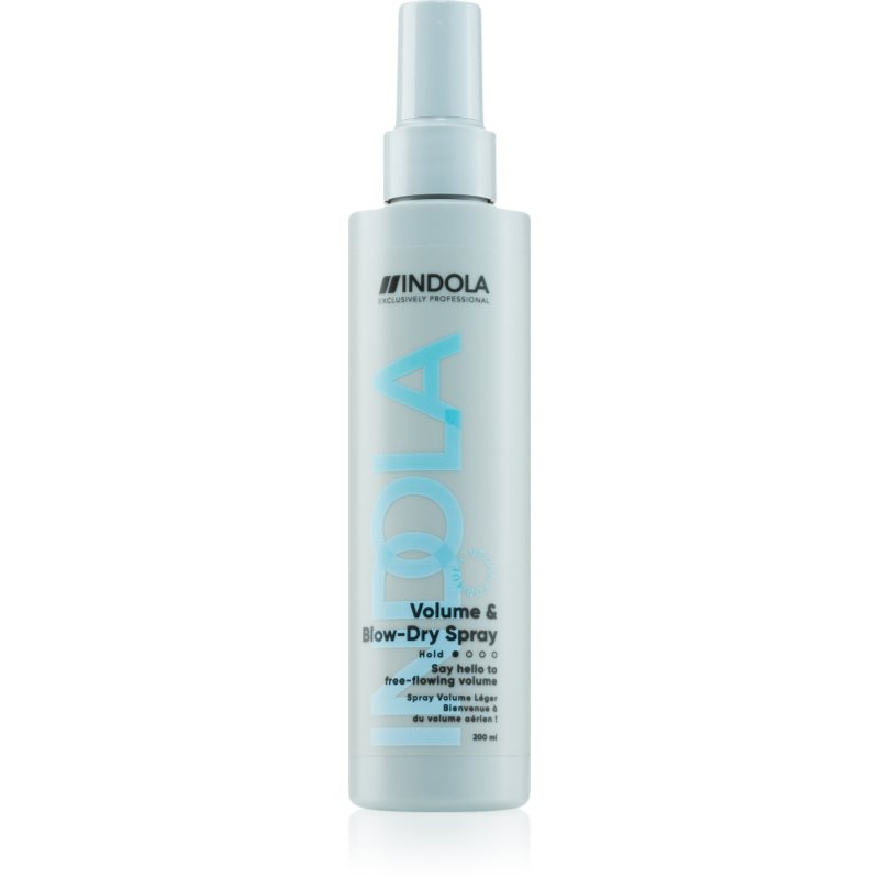 Indola Volume & Blow-Dry Spray spray volumizant pentru uscarea prin suflare și coafatul final al părului 200 ml