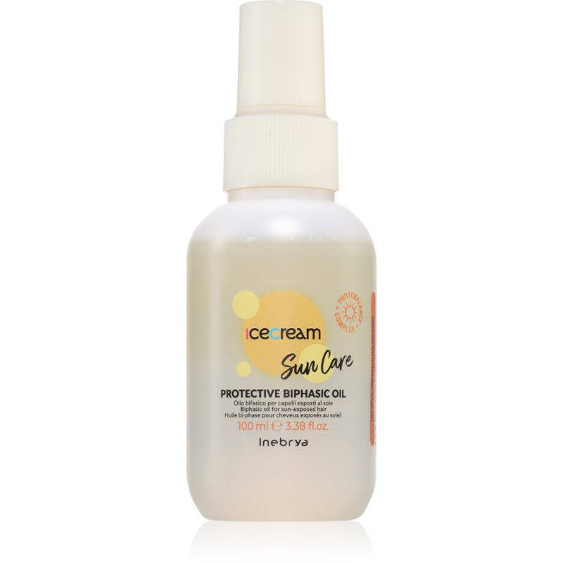 Inebrya Sun Care Protective Biphasic Oil ulei pentru par expus la soare 100 ml