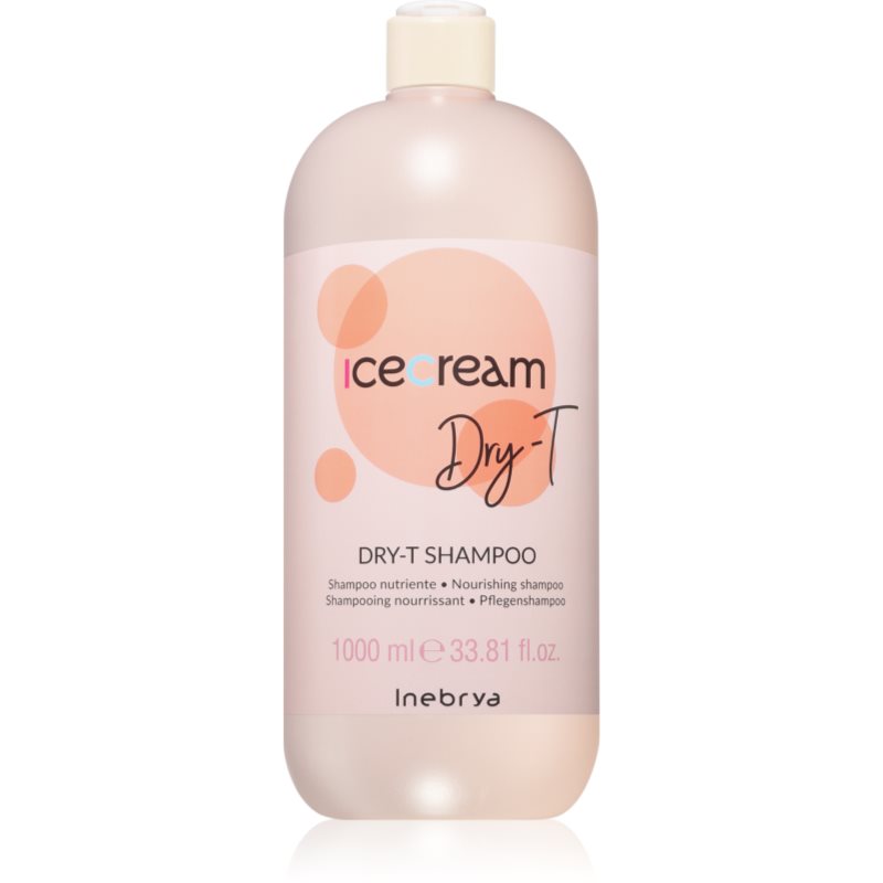Inebrya Ice Cream Dry-T Shampoo sampon hranitor pentru păr uscat și deteriorat 1000 ml